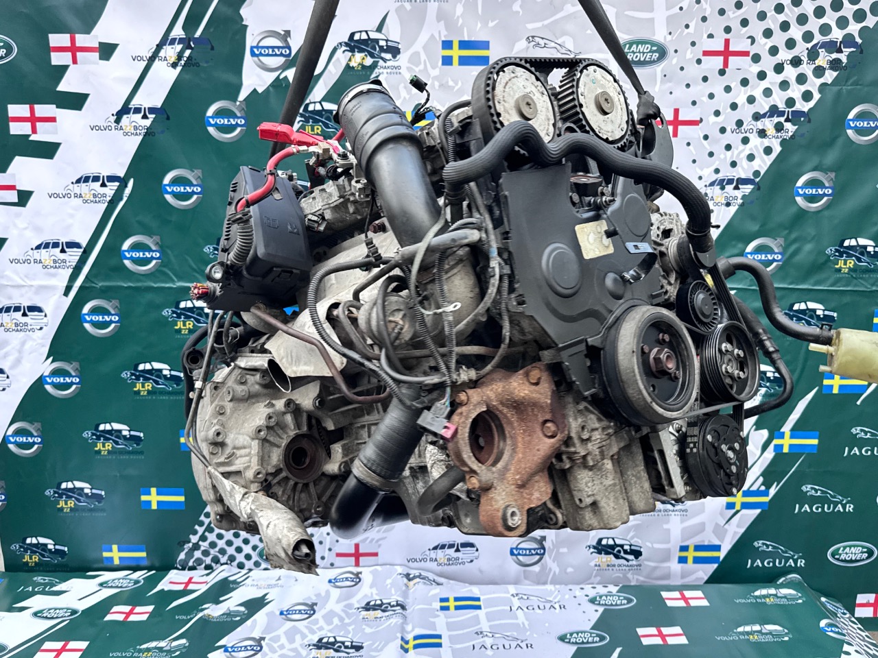 Двигатель в сборе с Акпп 2.5T B5254T Volvo S80