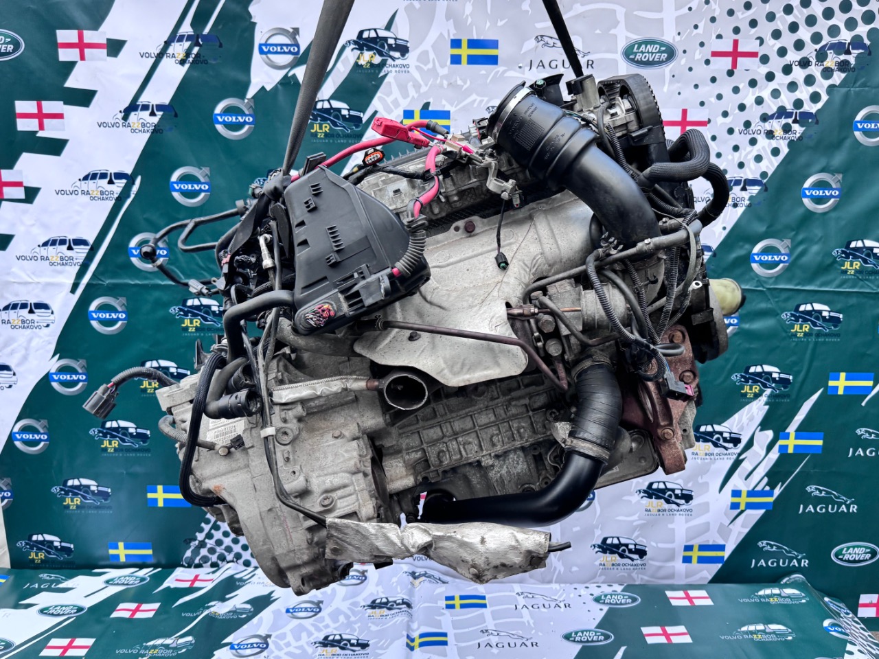 Двигатель в сборе с Акпп 2.5T B5254T Volvo S80