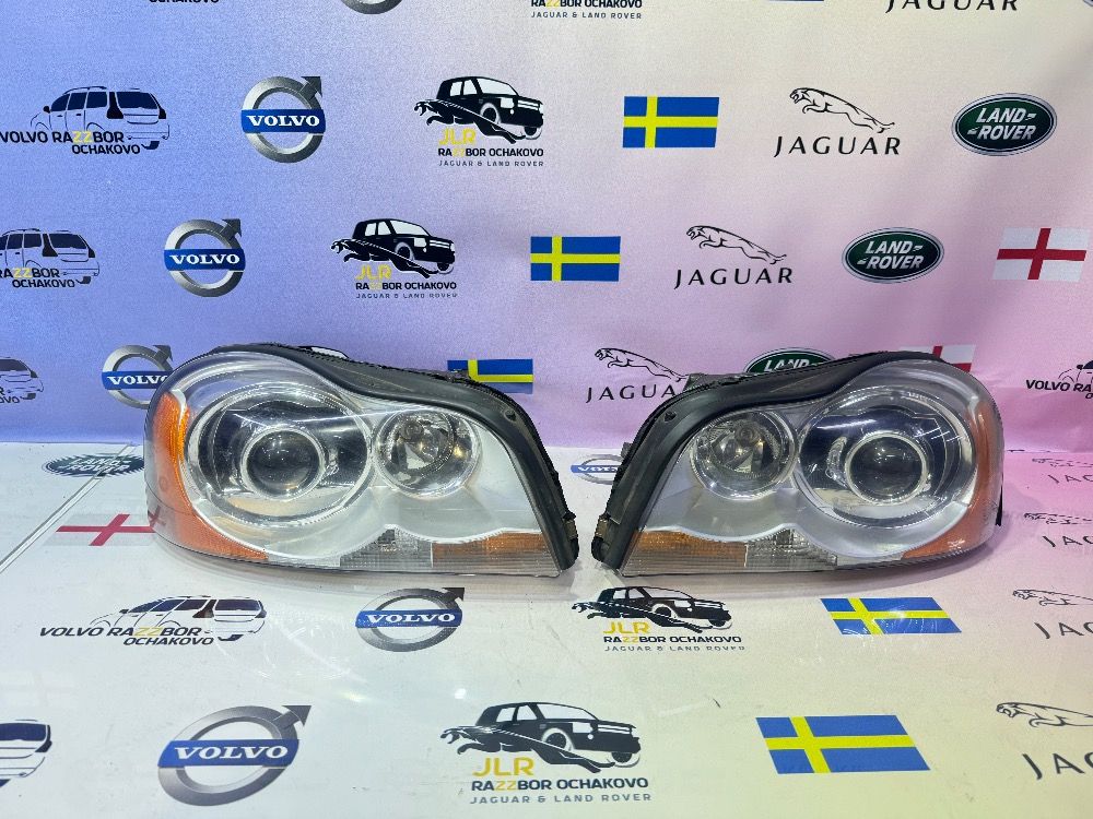 Комплект фар для Volvo XC90 2002-2014 линзы LED